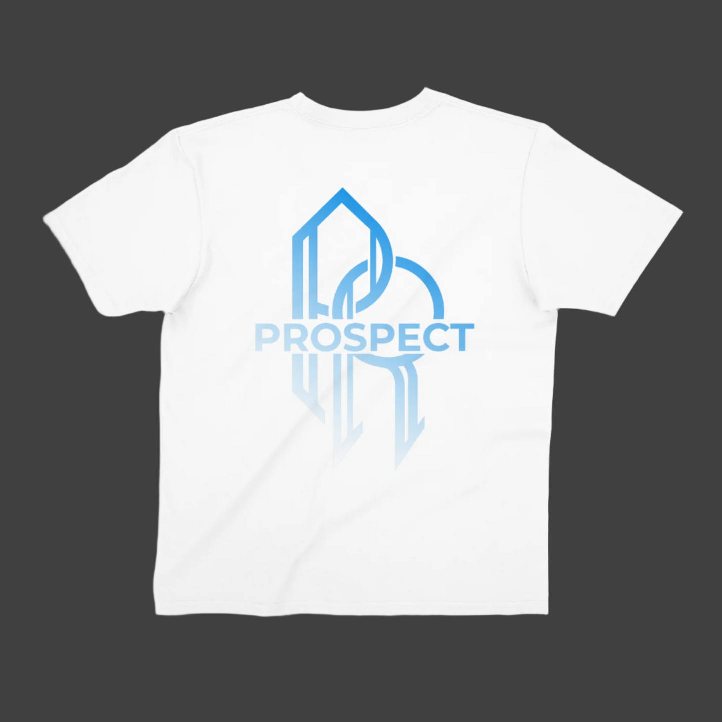 Prospect | White T - Shirt (Back Logo)