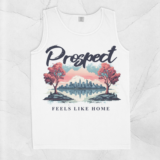 Feels Like Home | White Tank Top